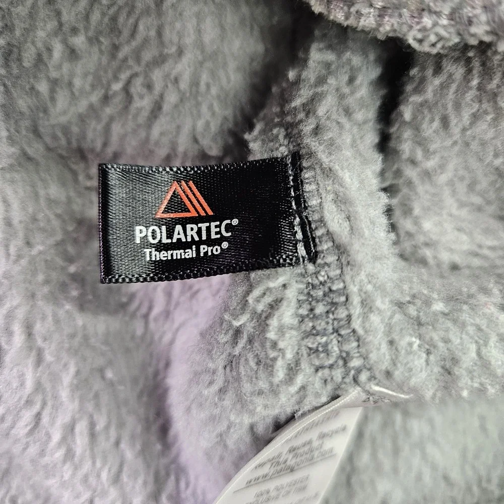 PATAGONIA‎ Re-Tool Snap-T Fleece Pullover Women's Medium Gray Pink Polartec Y2K